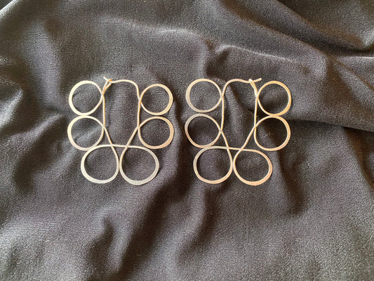 Spiral Sketch Earrings