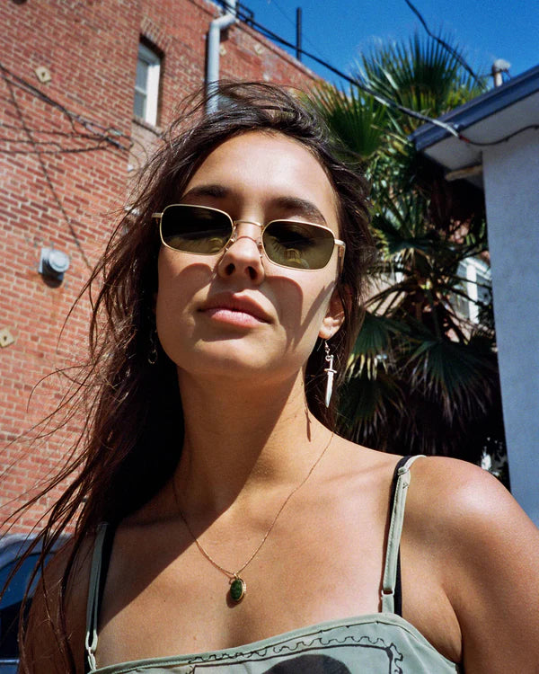 The Nu Bloom - Brushed Gold & Tortoise Bio / Polarized G15