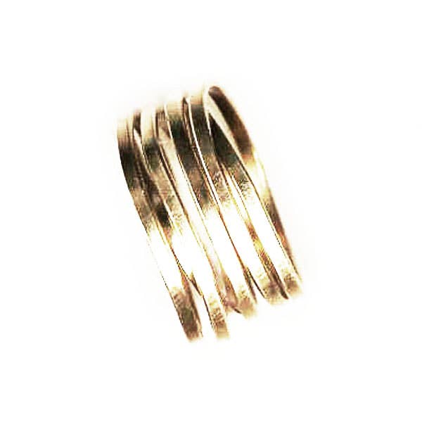 Slinky Ring Sterling Silver