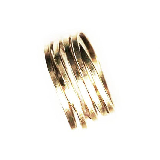 Slinky Ring Sterling Silver