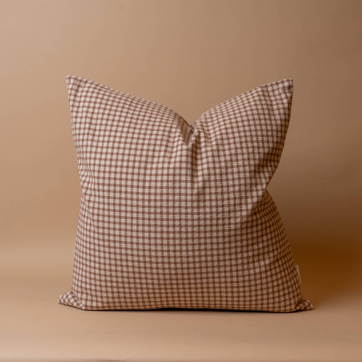 Block Printed Linen Pillow 20" x 20" - Colby