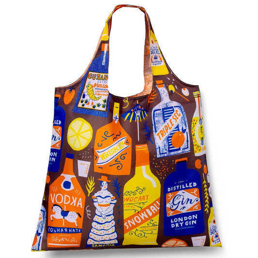 Art Sack® Reusable Tote - Cocktails by The Printed Peanut