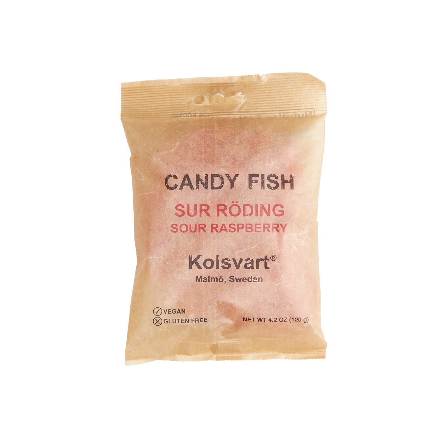 Kolsvart - Sour Raspberry Swedish Fish