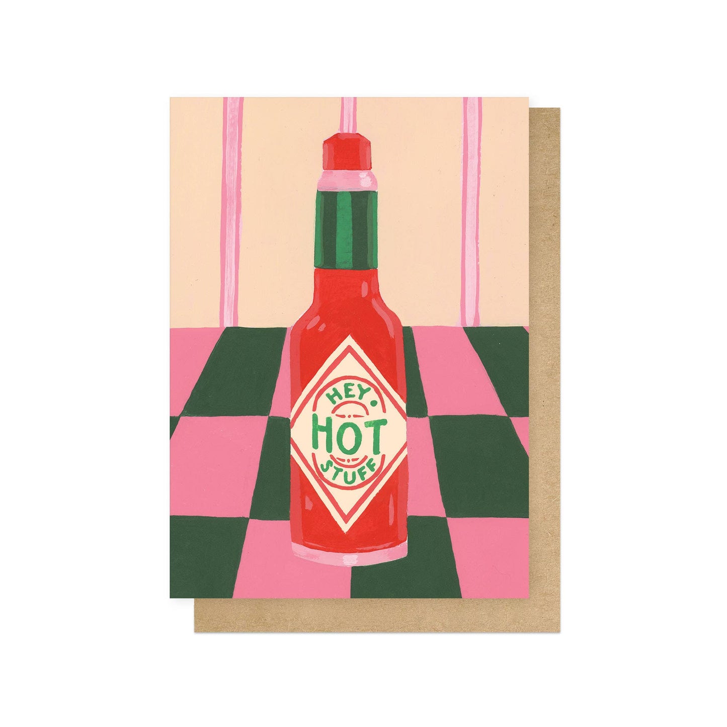 Hey Hot Stuff Greeting Card