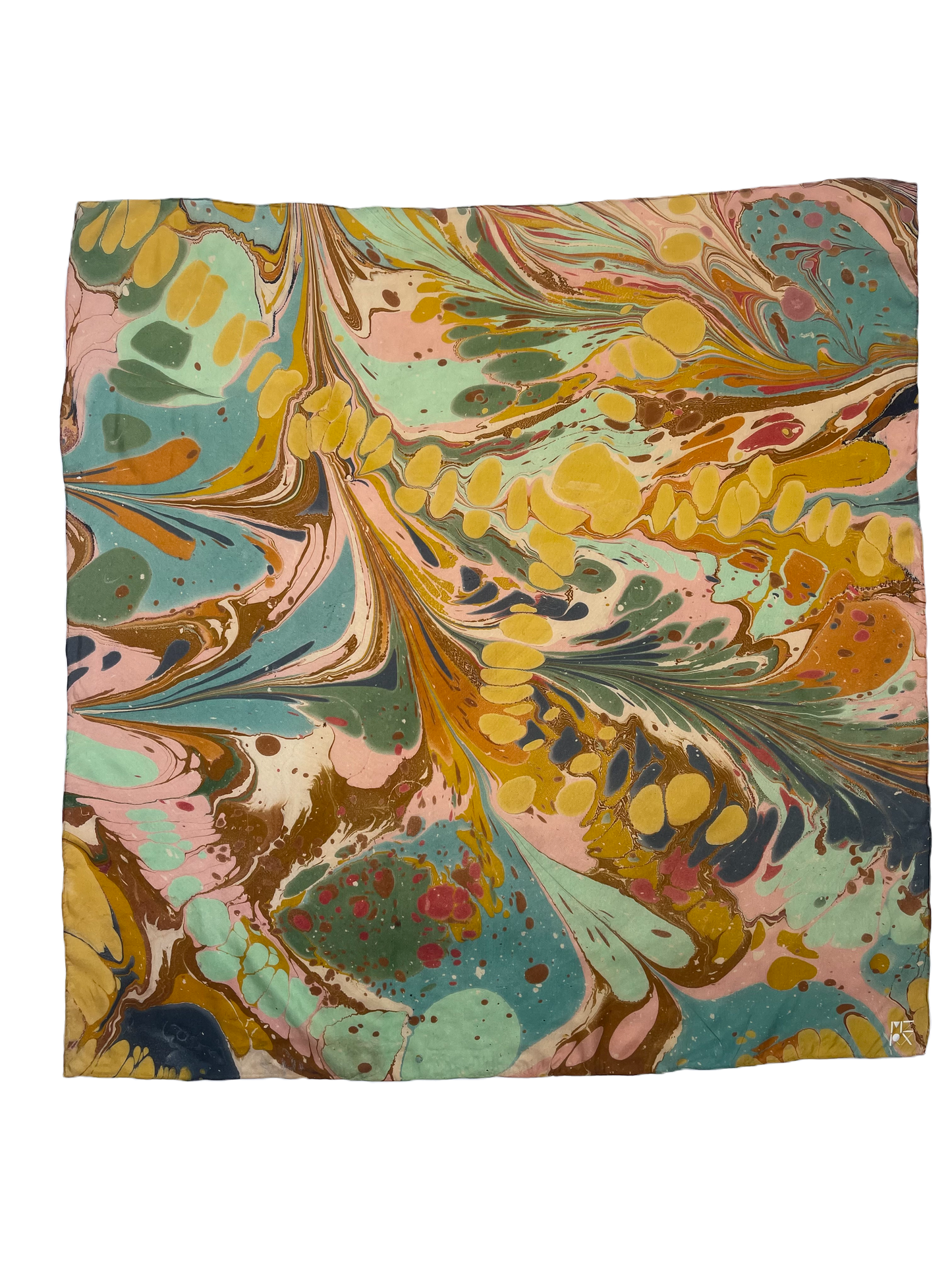 Vision Cast Large Silk Scarf