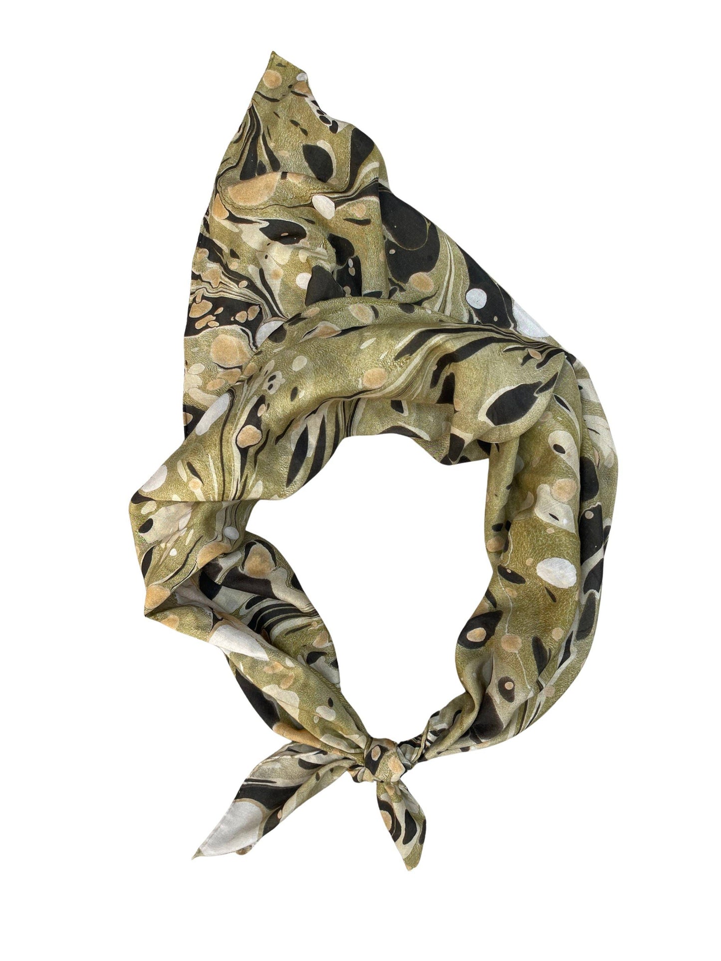 Time After Large Silk Scarf