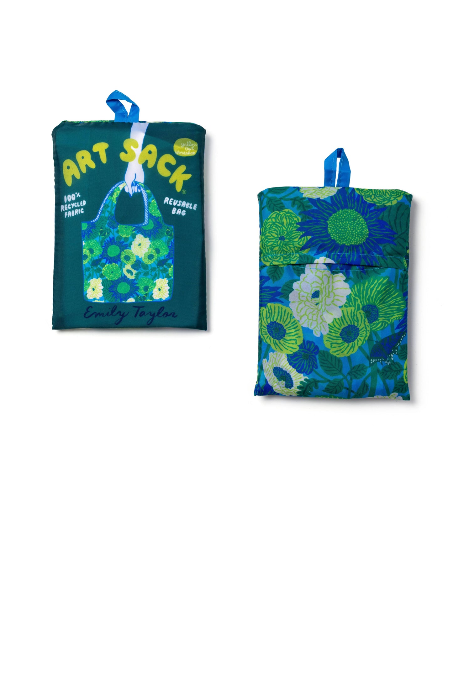 Art Sack® Reusable Tote - Flower Markey by Emily Taylor