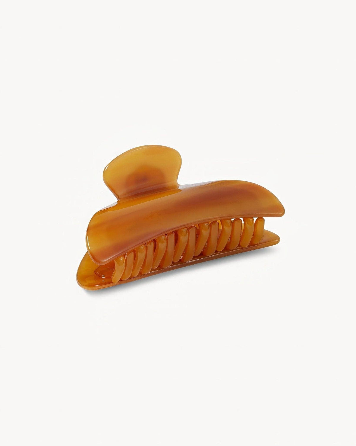 Midi Heirloom Claw in Cognac