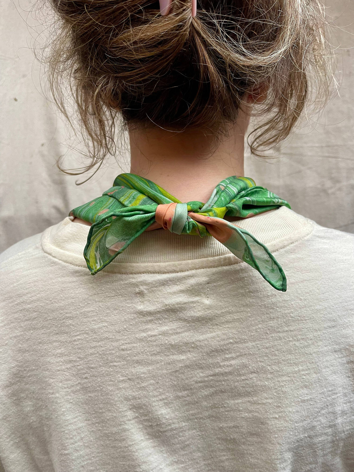 Garden Party Silk Bandana