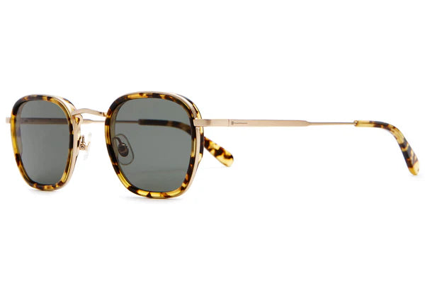 The Groove Pilot - Brushed Gold & Tokyo Tortoise Bio / Vintage Green