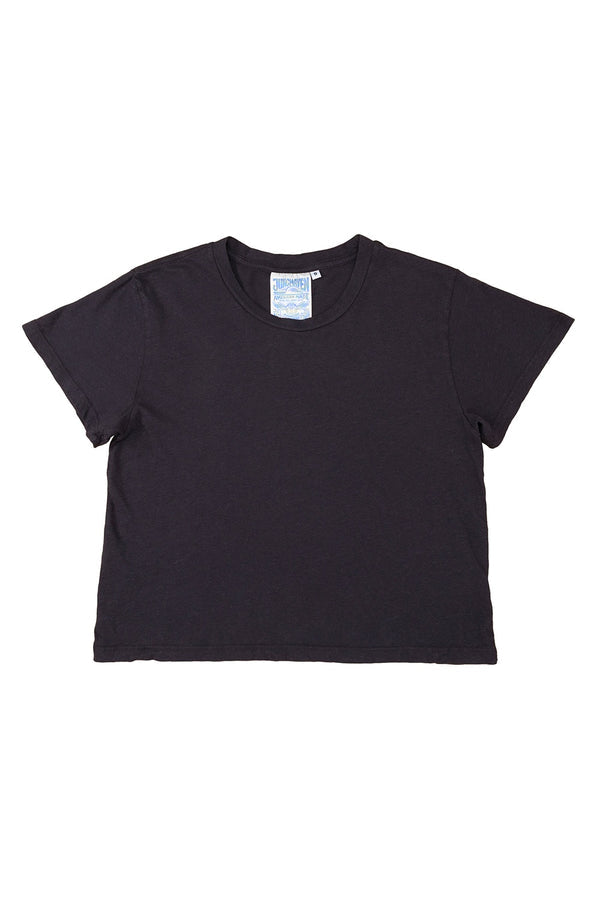Ojai Cropped Tee - Black