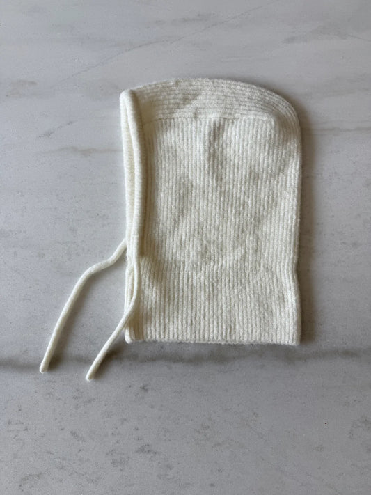 Alpaca Balaclava - Cream