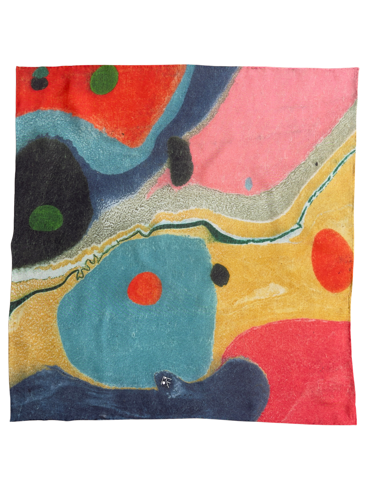 Tide Pool Silk Bandana