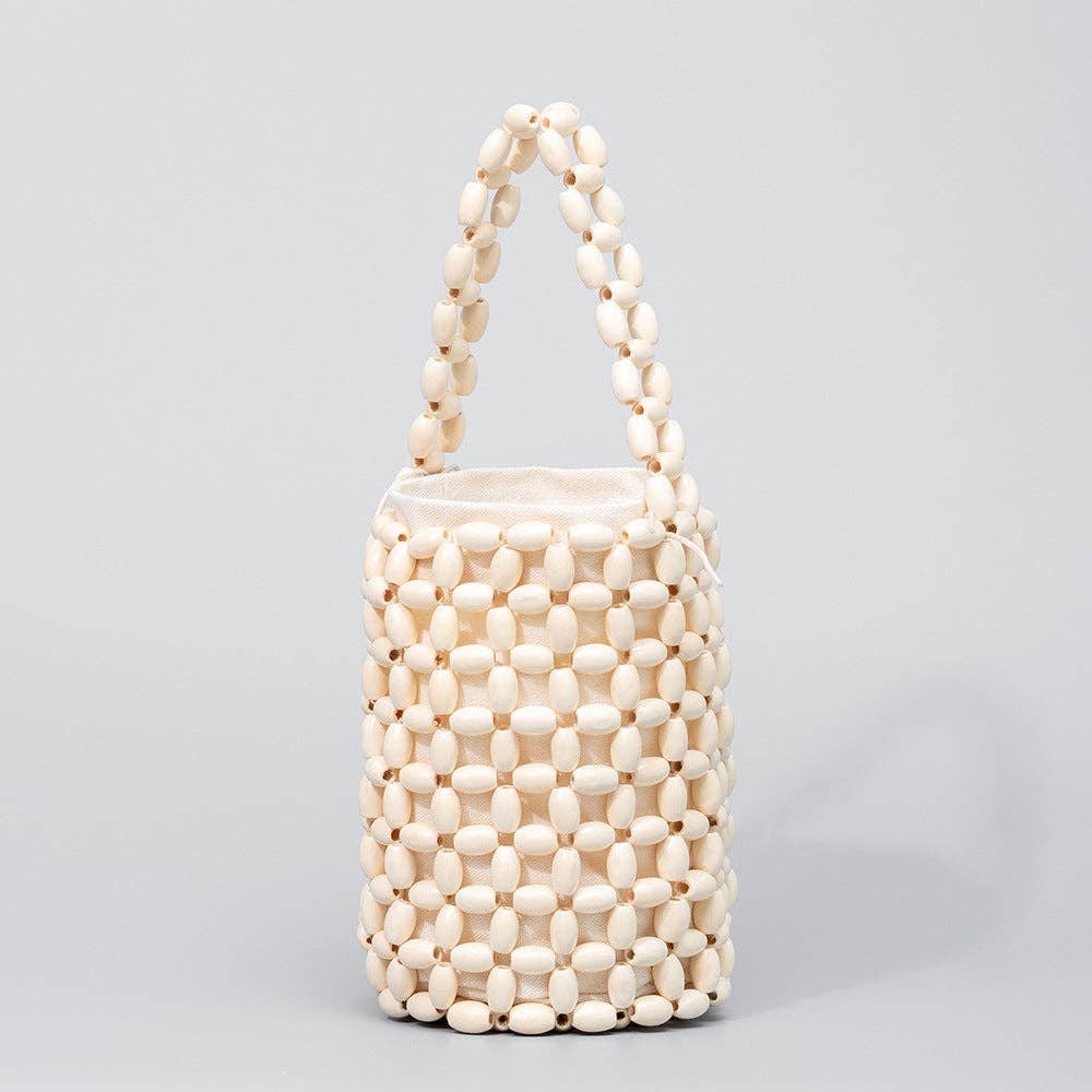 Wooden Bead Bucket