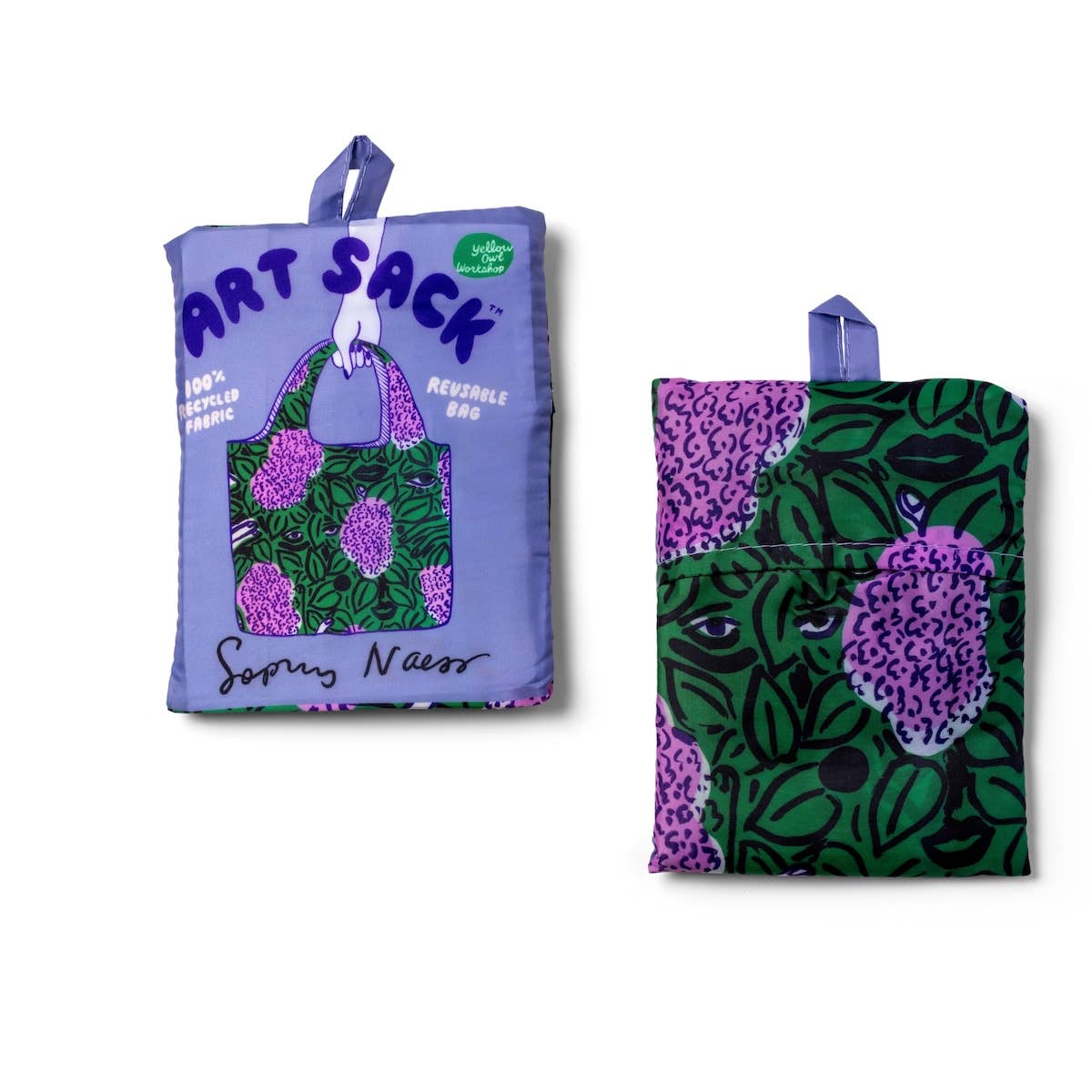 Art Sack® Reusable Tote - Lilacs by Sophy Naess