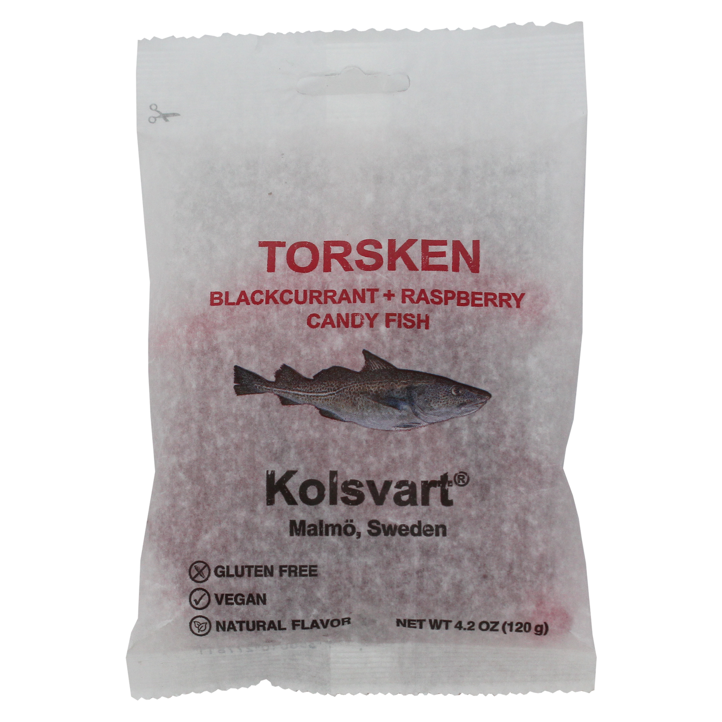 Kolsvart - Raspberry & Blackcurrant Swedish Fish