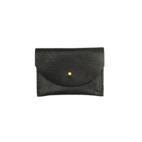 Leather Card Case - Black