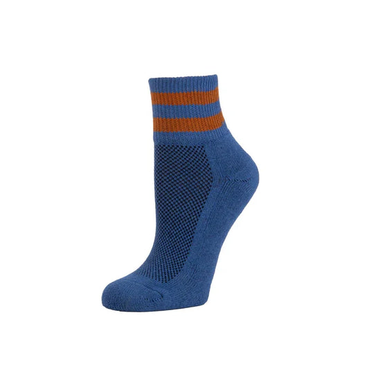 Retro Stripes - Organic Cotton Ankle Socks