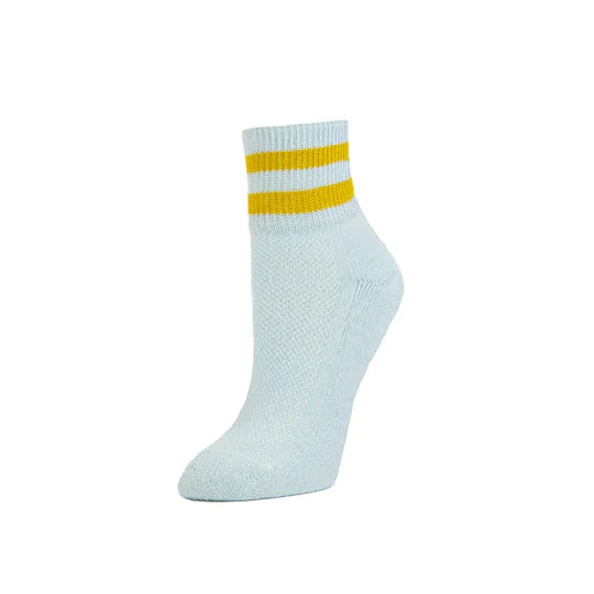 Retro Stripes - Organic Cotton Ankle Socks